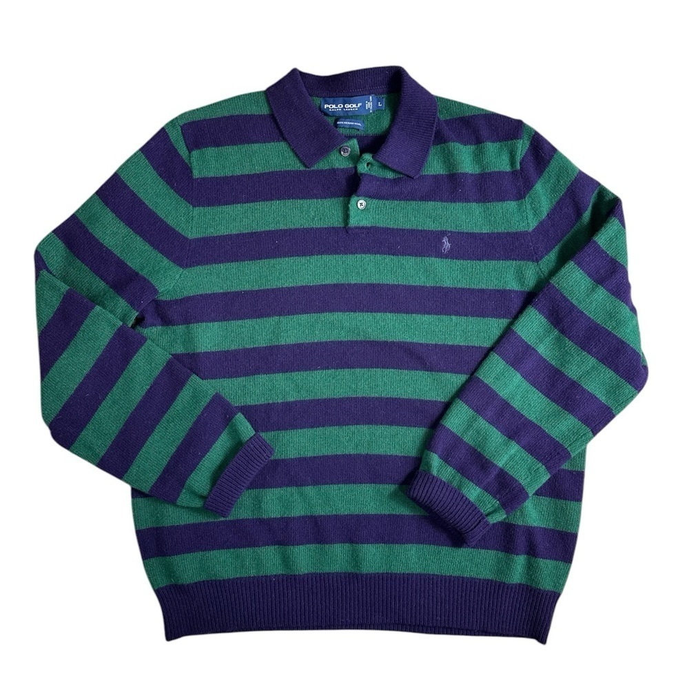 Polo by Ralph Lauren Wool Rugby Polo Sweater